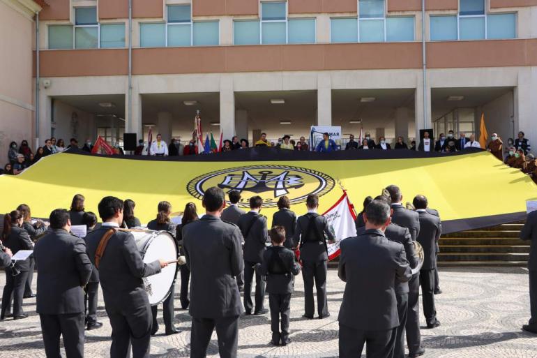 BANDEIRA GIGANTE CENTENÁRIO MOSTROU-SE NA GLÓRIA E VERA CRUZ!