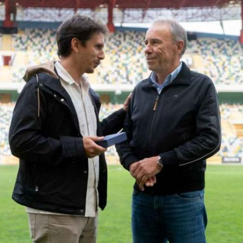 Américo Marcos homenageado pelo SC Beira-Mar