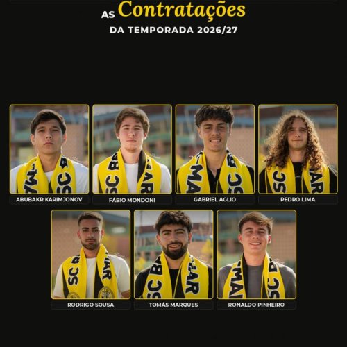 As novas contratações para 2026/27 - Seniores B
