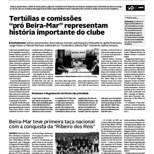 As "Tertúlias do Beira-Mar" revisitadas no Centenário
