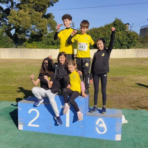 Atletismo com Pódios em Lourosa