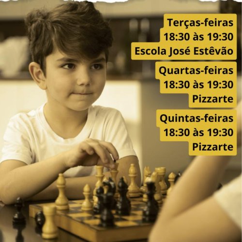 Aulas de Xadrez no SC Beira-Mar!