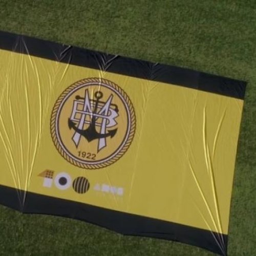 Bandeira Centenário Gigante na Freguesia da Glória e Vera Cruz