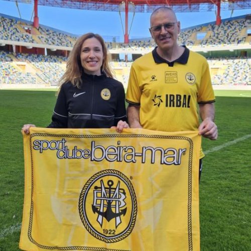 Bandeira do SC Beira-Mar vai cruzar 6 metas da Europa