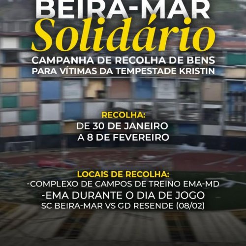 Beira-Mar Solidário: recolha de bens em curso