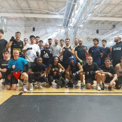 Boxe do SC Beira-Mar no Sparring Claus