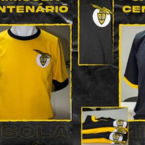 Camisola "Centenário" já está disponível!