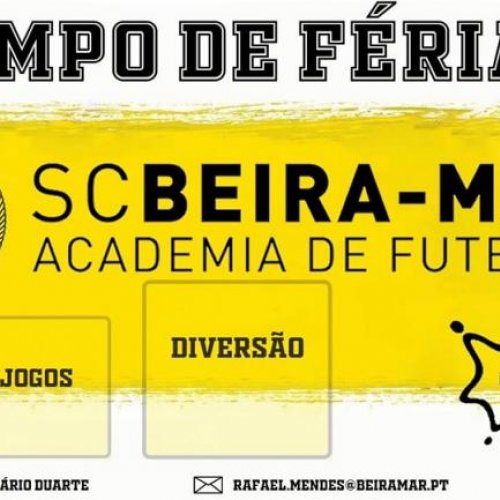 Campos de Férias na Academia de Futebol do SC Beira-Mar!
