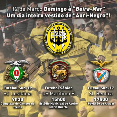 Domingo "à Beira-Mar" promete emoções fortes todo o dia! 
