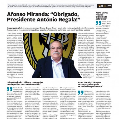 Em memória de António Regala