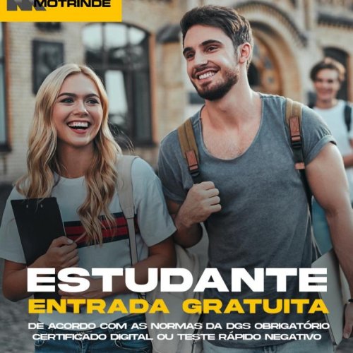 Estudantes com ingressos gratuitos na receção ao Válega
