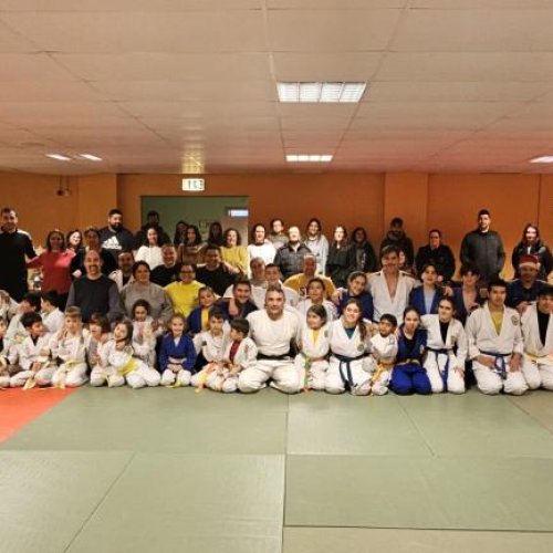 Família do Judo reunida pelo Natal 