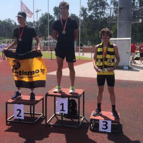 Francisco Pinto conquista posição de pódio!