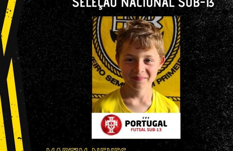 Futsal: Martim Neves na Seleção Nacional! 