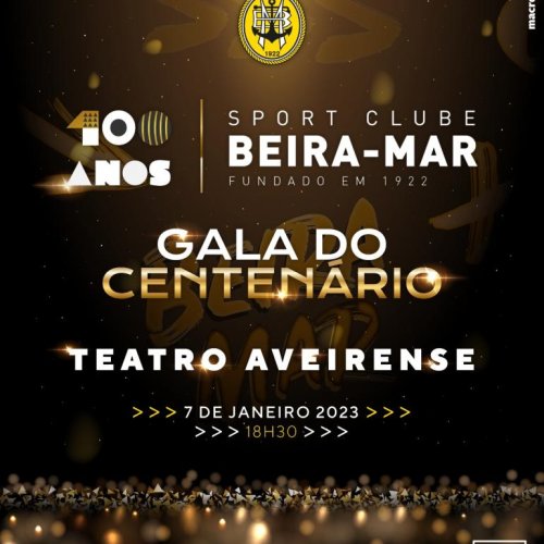 Gala Centenário no próximo sábado