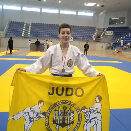 Guilherme Neto foi 3º na Liga Juvenil de Judo