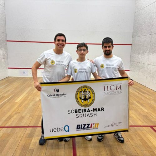 Hugo Cabral foi 2º no Algarve Squash Open