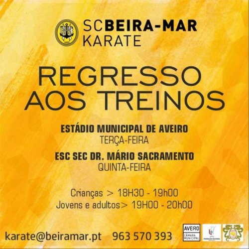 Nova época de Karate pronta para começar