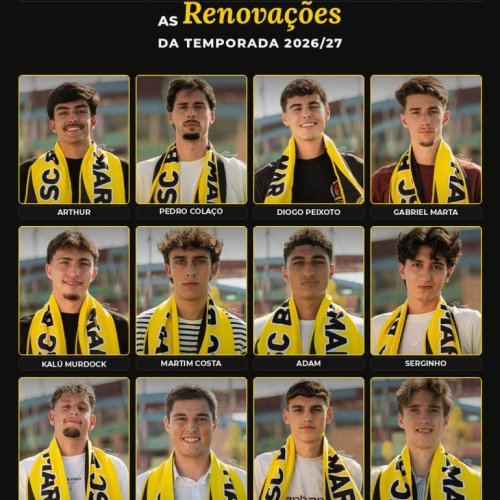 Nova época, mesmo compromisso: As renovações para 2026/27 da equipa Seniores B de futebol