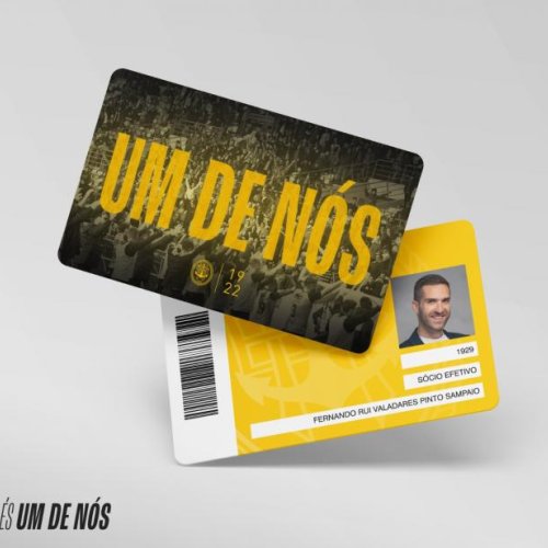 Novos cartões de Sócio à disposição