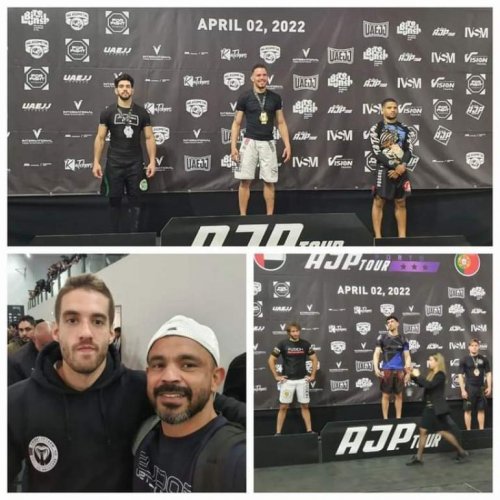 Pedro Dias (NoGI -85kg) venceu AJP Tour 