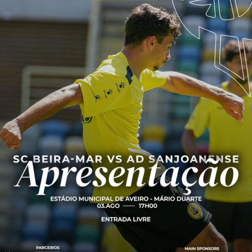 Plantel cumpre apresentação já no domingo!