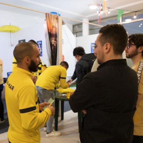 Plantel Sénior distribuiu convites na Feira de Março