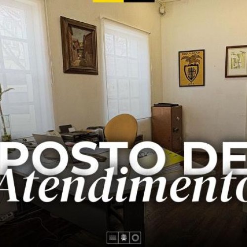 Posto de atendimento já funciona na Rua de Sá, nº3