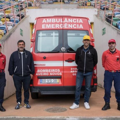 Riamar "calçou" ambulância em serviço no SC Beira-Mar