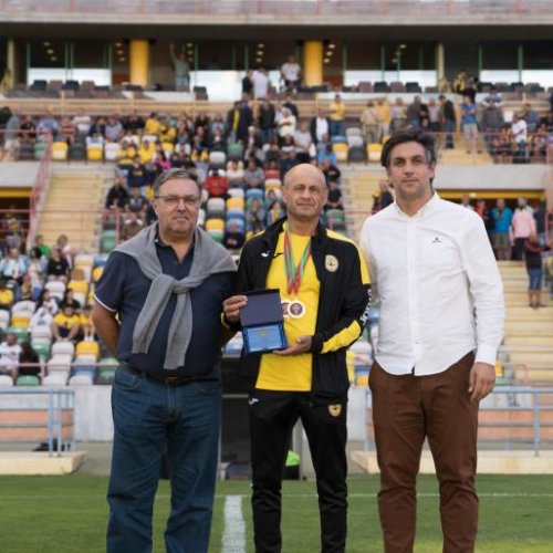 SC Beira-Mar homenageou Campeão Jorge Santos