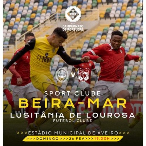 SC Beira-Mar recebe Lourosa às 19h00