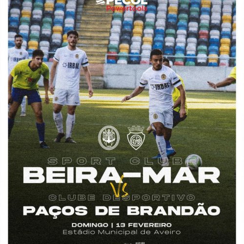 SC Beira-Mar recebe Paços de Brandão para a Taça 