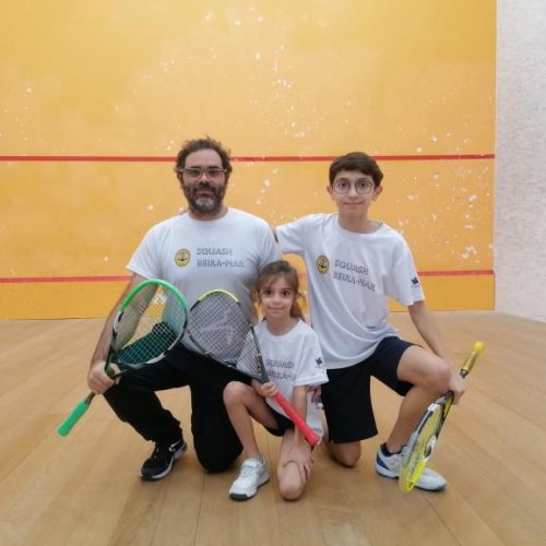 Squash do SC Beira-Mar em Família!
