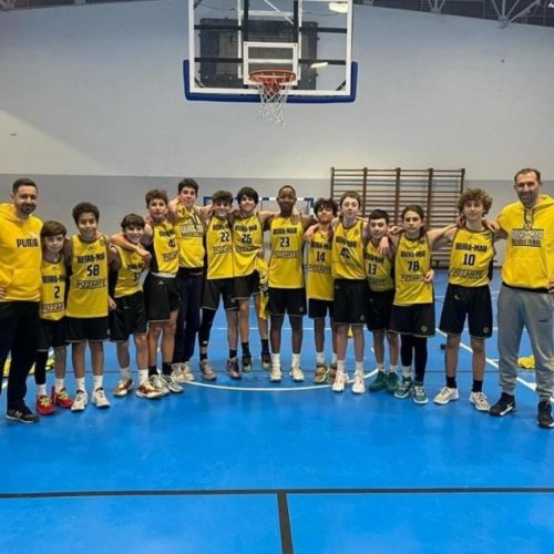 Sub-14 na disputa da Taça Nacional