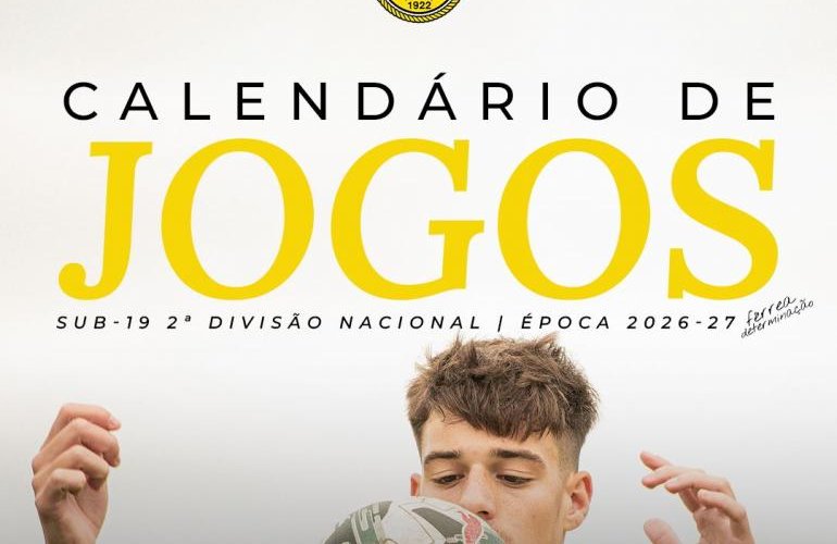 Calendário da 2ª Divisão Nacional da equipa de futebol sub-19