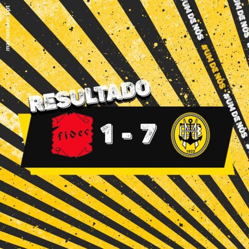 Superioridade "Auri-Negra" acabou em goleada