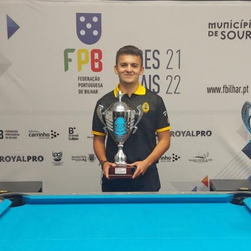 Tomás Oliveira é Vice-Campeão Nacional de Pool Sub-19!