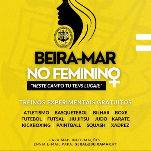 TREINOS GRATUITOS E EXPERIMENTAIS NO S.C. BEIRA-MAR!