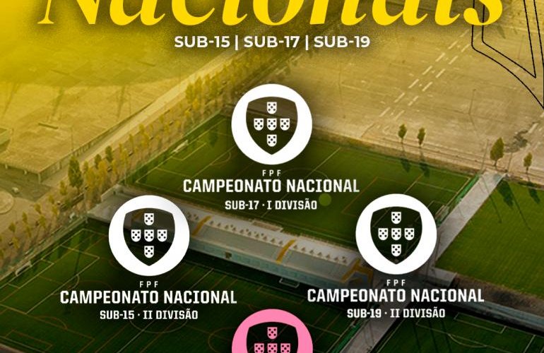 Três escalões masculinos da Academia juntos nos Campeonatos Nacionais após 11 anos
