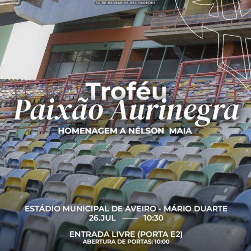 Troféu Paixão Aurinegra homenageia Nélson Maia 