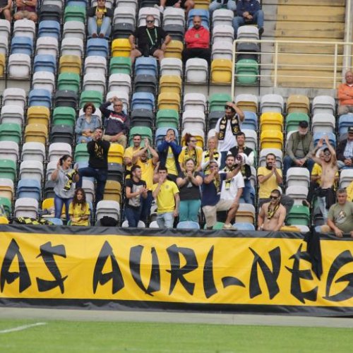 Ultras Auri-Negros organizam deslocação ao União 1919