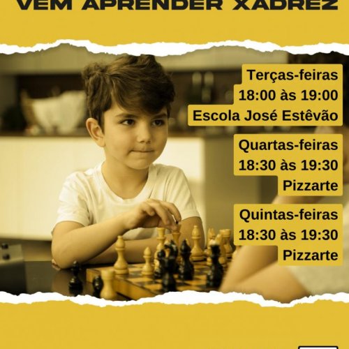 Vem aprender a jogar Xadrez no SC Beira-Mar!