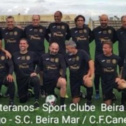 Veteranos do Beira-Mar defrontaram Canelas 