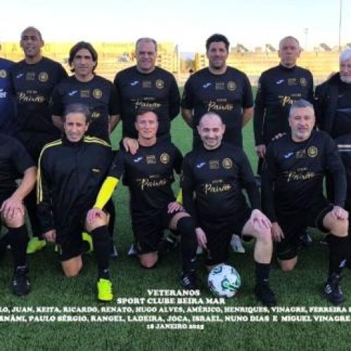 Veteranos do Futebol jogaram com Oliveira do Hospital