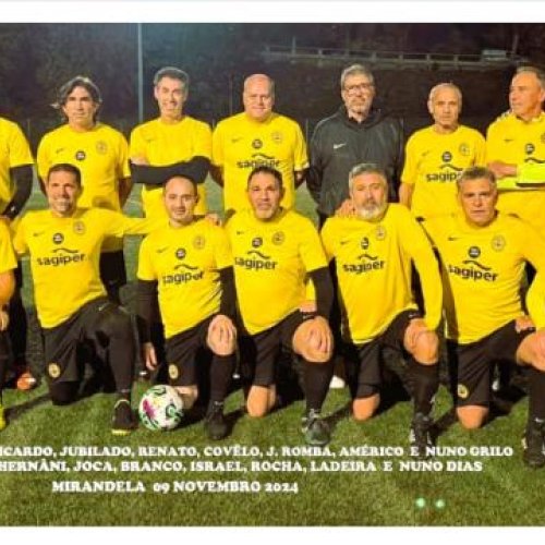 Veteranos do Futebol vitoriosos em Mirandela