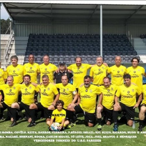 Veteranos venceram torneio "Cidade de Paredes"