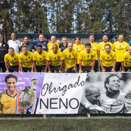 Veteranos vencem Torneio de homenagem a Neno