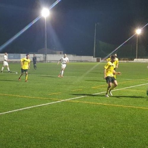 Vitória na apresentação do GD Calvão aos seus Sócios
