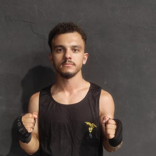 Yusuf e Francielle no Festival de Artes Marciais e Desportos de Combate