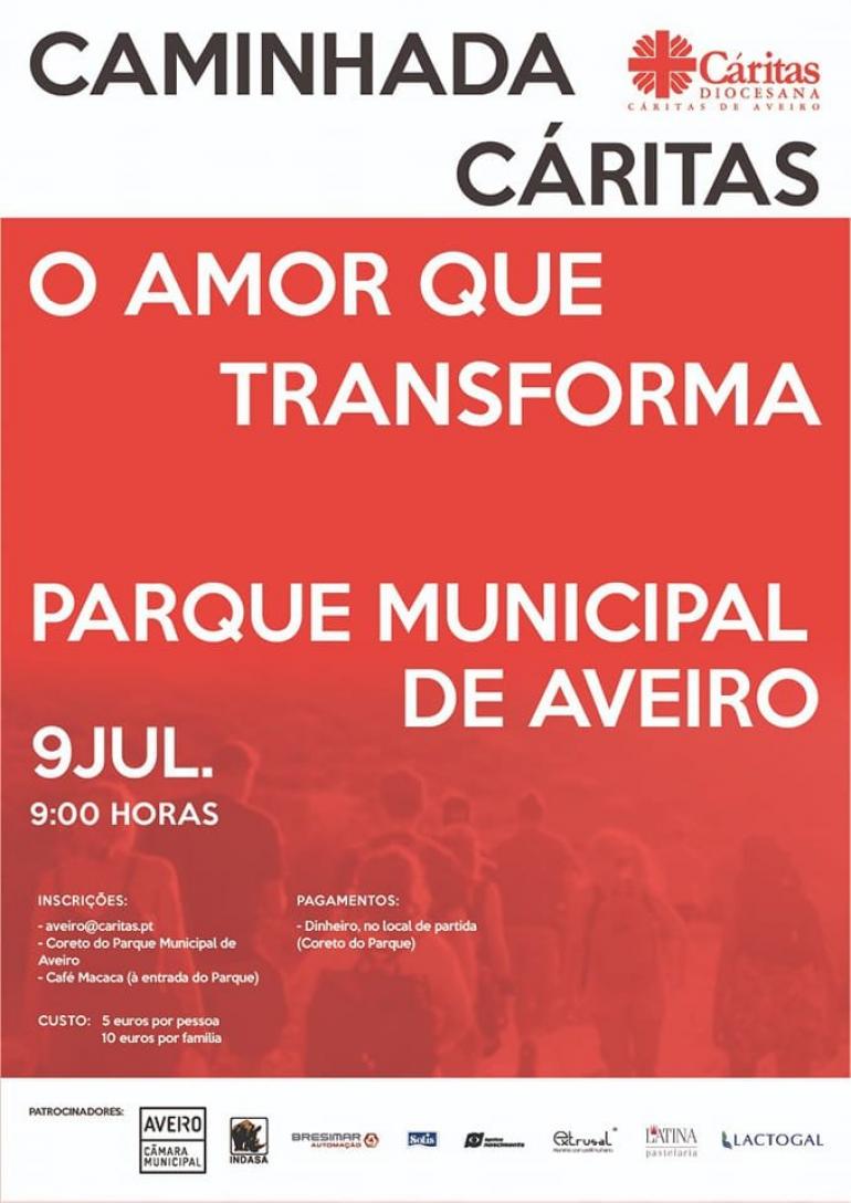 Caminhada Cáritas no próximo sábado